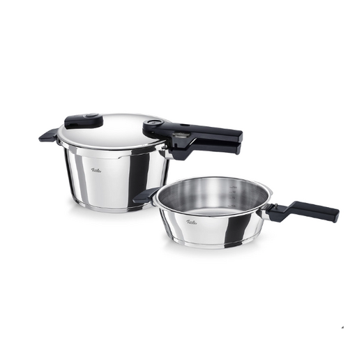 [코스트코] NEW 휘슬러 비타퀵 프리미엄 콤비 압력밥솥 4.5L + 2.5L /고급형/뚜껑호환/내부계량눈금/삼계탕압력솥/인덕션모든열원/스테인리스18-10/핵심기술인 쿡스타공법, 2개