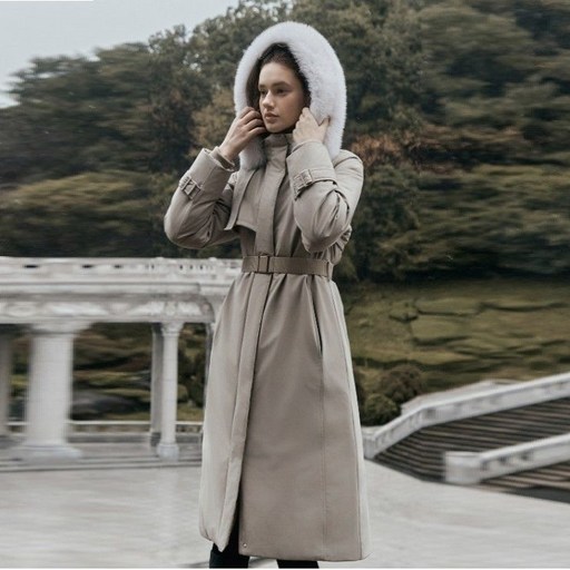 (백화점정품) 잇미샤 후드퍼 벨티드 구스다운ITPCWPD380-EMA