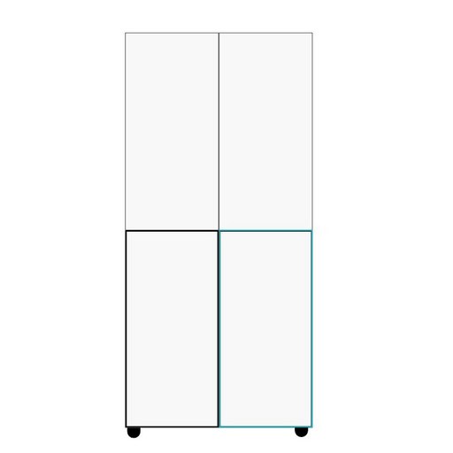 LG전자 T873MEE111 오브제 컬렉션 1등급 냉장고 매직스페이스 메탈 베이지