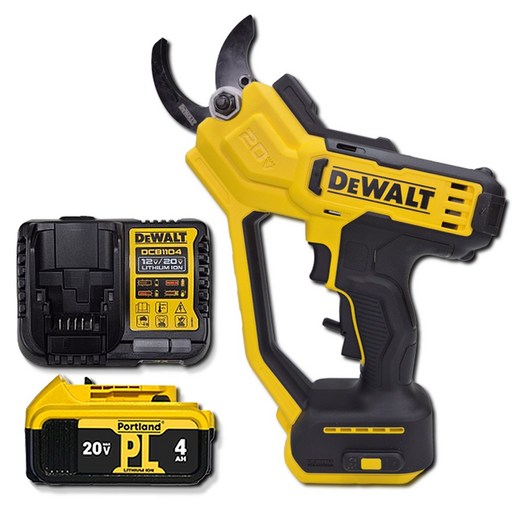 디월트 20V 전동 전지가위 DCMPP568 + 호환 배터리1개 충전기 세트, 1세트