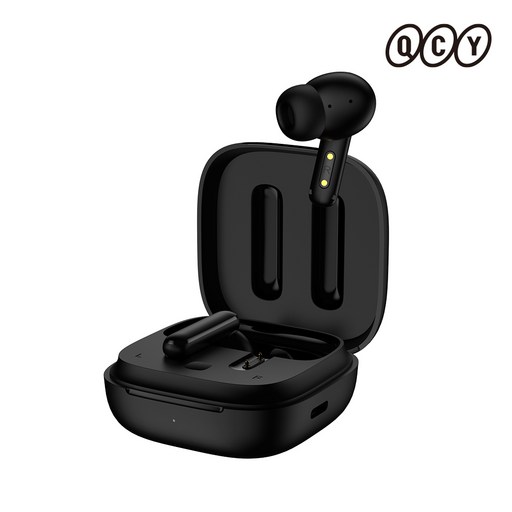 QCY T13 ANC QCY T13 ANC 무선 블루투스 이어폰, T13 ANC (한국정품/1년AS), 블랙