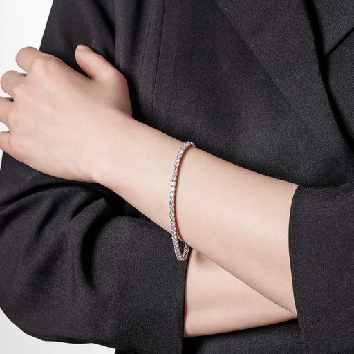 로이드 [DN] 5.4캐럿 테니스 14K GOLD 팔찌 LWF24009D