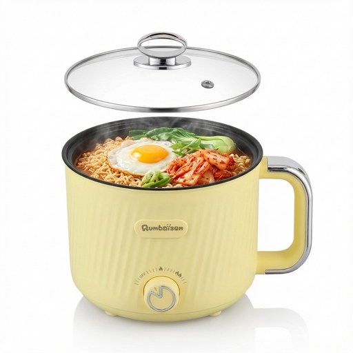 가정용 멀티쿠커 전기 조리냄비, 노란색