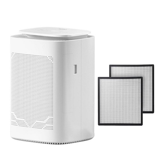 제습기 및 공기 청정기 콤보 HEPA H13 필터 및 음이온 기능 1600ML(54온스) 물 탱크 배수 호스 포함 24시간 자동 꺼짐 타이머 침실 욕실에 적합(W)