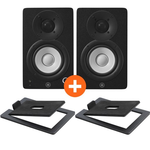 야마하 HS4 블랙 x 메탈 스탠드 패키지