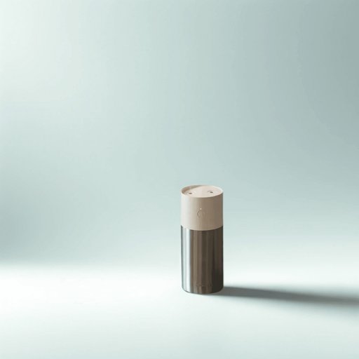 디디오랩 올스텐 무선 미니 가습기 탁상용 캠핑 UV-C 워터팟 더블케어 분무구가 2개인, 크림화이트, 스텐 듀얼미니가습기