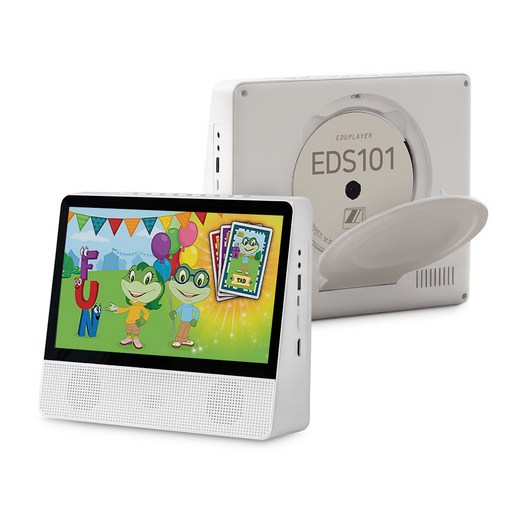화면일체형 DVD플레이어 에듀플레이어 EDS101 Pro BT 10.1인치 블루투스 인아웃 최대10시간 HDMI, ED815