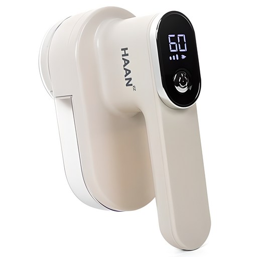 한경희생활과학 휴대용 충전식 세탁소 전문 보풀제거기, HAAN-FS3000, 베이지