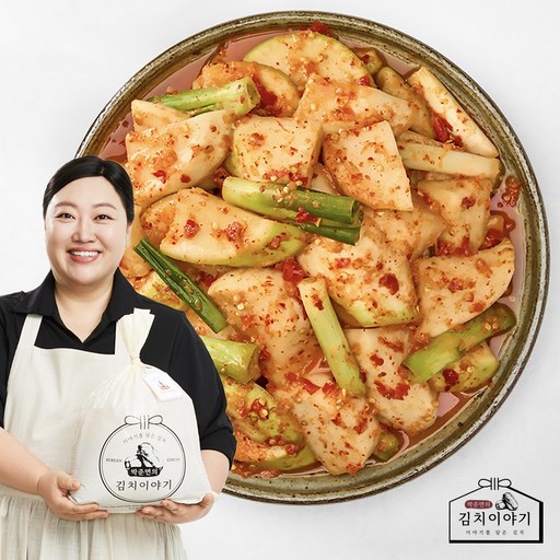 [박준면의 김치이야기] 무섞박지 국내산 양념박 박준면 김치, 1개, 2.5kg