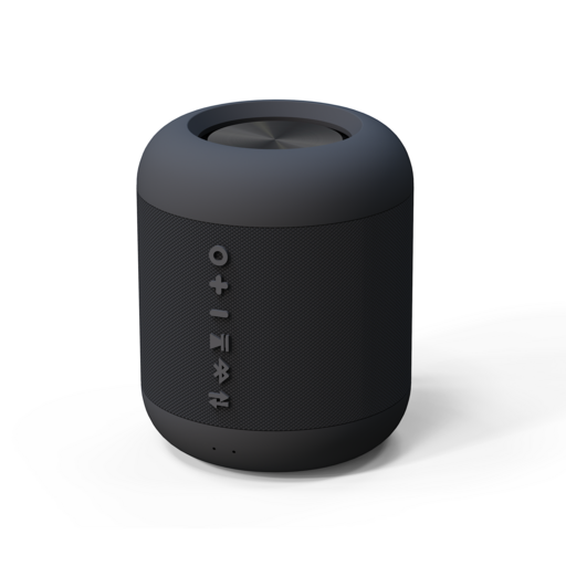 비파노 휴대용 생활방수 TWS 블루투스 스피커, 블랙