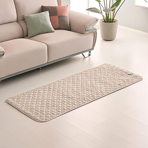 곰표한일 EMF 카본 탄소매트 전기장판 MSP-F75GY, 베이지그레이, 미니싱글(67.5 x 180 cm)