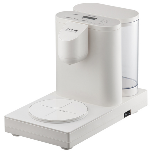 로이첸 가정용 라면조리기 아이라면 즉석 한강 캠핑 라면 끓이는 기계 자동 멀티 포트, 크림화이트