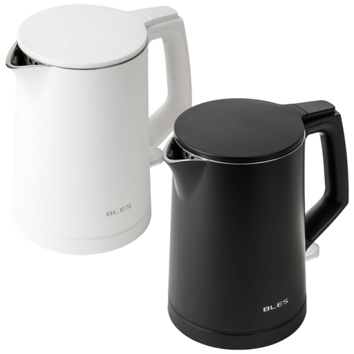 블레스 무선 전기포트 커피 티포트 주전자 NK1000 이중단열 통주물형, NK1000(블랙)