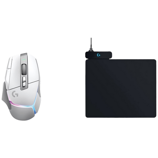 로지텍코리아 G502 X PLUS 무선 게이밍 마우스 + 로지텍 파워플레이 POWERPLAY, G502 X PLUS 화이트 + 파워플레이