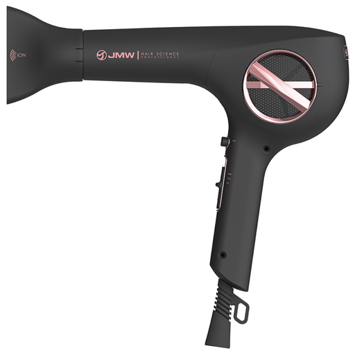 스테디셀러 JMW 고성능 1700W 터보 항공모터 헤어 드라이기, M5001A PLUS PRO, 무광블랙+로즈골드