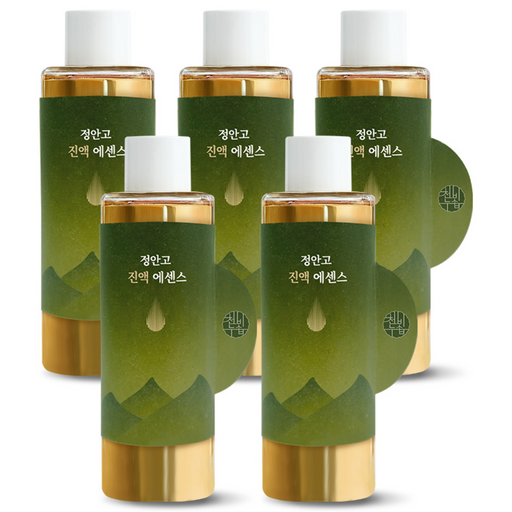 천비누솝 정안고 진액 에센스 천연성분99.8% 천연화장품, 260ml, 5개