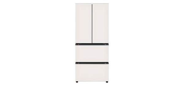 [색상선택형] LG전자 오브제 402L 스탠드형 김치냉장고 메탈 4도어 디오스 방문설치, 오브제컬렉션베이지, Z403MEEF53 2