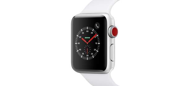 Apple 애플워치3 GPS+셀룰러 38mm + 알루미늄 케이스, MTGN2KH/A, 실버(MTGN2KH/A), 화이트(밴드), GPS+Cellular 1