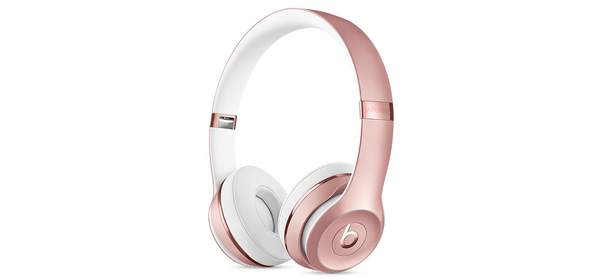 Apple Beats Solo3 무선 헤드폰, 로즈골드 1