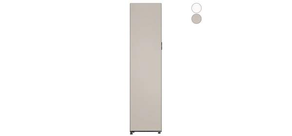 삼성전자 BESPOKE 1도어 키친핏 변온 냉동고 240L 우열림 방문설치, RZ24C58G0AP, 코타 화이트