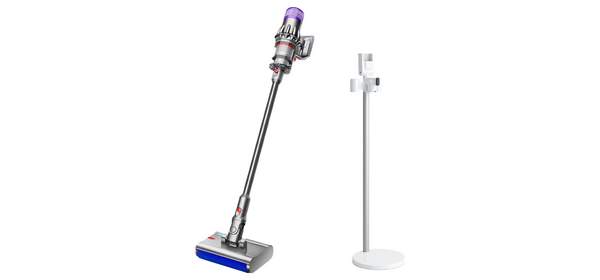 다이슨 디지털 슬림 서브마린 + 충전거치대 세트, 492632-01, 니켈(서브마린), 화이트(거치대)