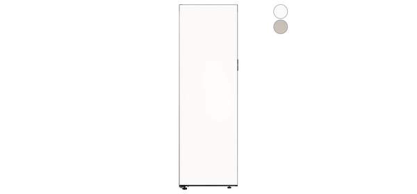 [색상선택형] 삼성전자 비스포크 409L 1도어 냉장고 키친핏 방문설치, 새틴베이지, RR40C7805AP 4