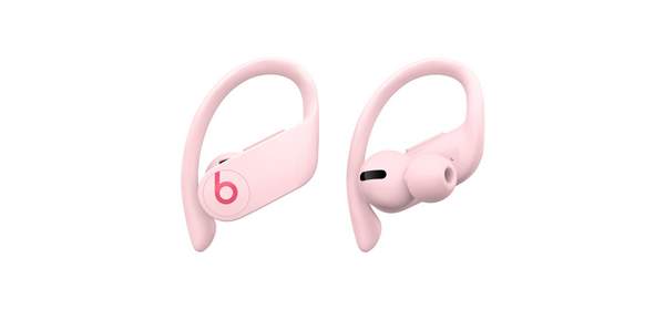 Apple 파워비츠 프로 블루투스 이어폰, 클라우드 핑크, MXY72ZP/A