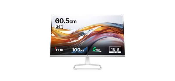 HP FHD 100Hz 모니터 화이트, 60cm, 524sw