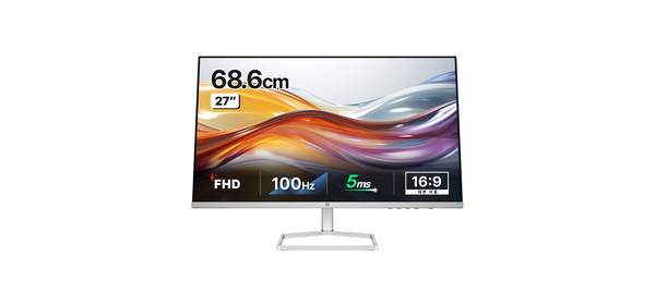 HP FHD 100Hz 블랙 모니터, 68.58cm, 527sf