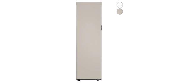[색상선택형] 삼성전자 비스포크 409L 1도어 냉장고 키친핏 방문설치, 새틴베이지, RR40C7805AP 3