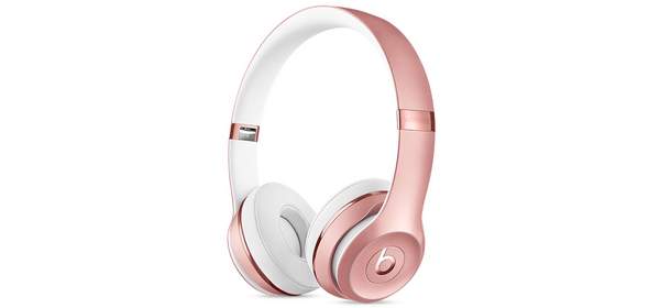 Apple Beats Solo3 무선 헤드폰, 로즈골드 1