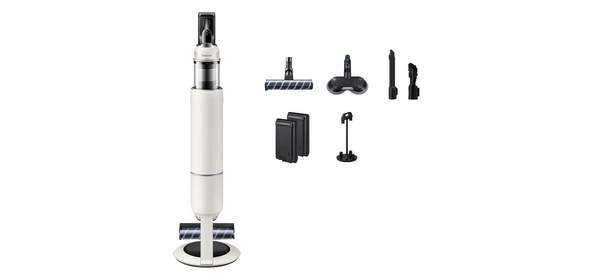 삼성전자 BESPOKE 제트 AI Lite 무선 청소기 280W 고온 세척 브러시 패키지 고객직접설치, 산토리니 베이지, VS28D952HCB