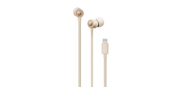 Apple urBeats3 라이트닝 커넥터 이어폰, 새틴 골드 1