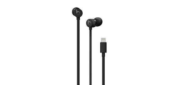 Apple urBeats3 라이트닝 커넥터 이어폰, A1942, 블랙