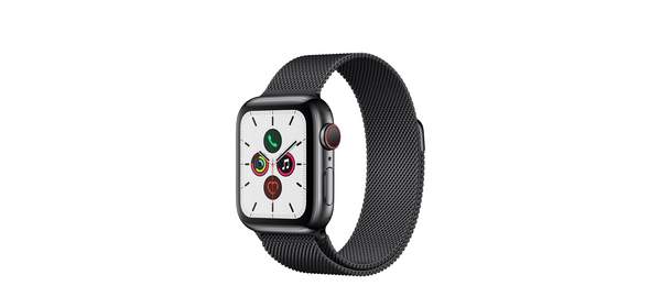 Apple 애플워치5 GPS + 셀룰러 40mm 밀레니즈 루프 + 스테인리스스틸 케이스, 스페이스블랙(MWX92KH/A), 스페이스블랙(루프), GPS+Cellular 1