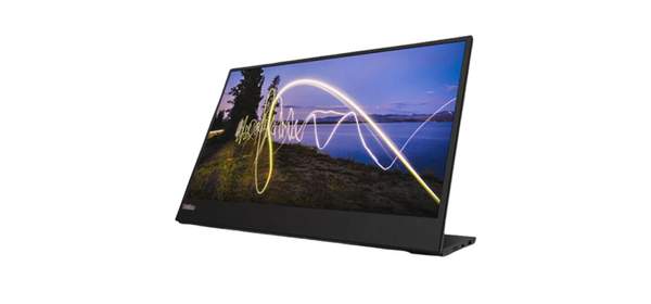레노버 FHD Thinkvision 휴대용 모니터, 15.6cm, M15