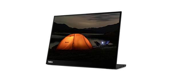 레노버 QHD+ IPS WLED 4.9mm 베젤 휴대용 모니터 63AAUAR6WW, 35cm, ThinkVision M14d