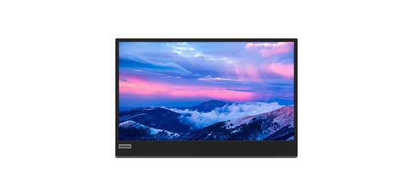 레노버 FHD 휴대용 모니터, 39cm, 66E4UAC1WW