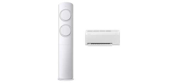 삼성전자 56.9㎡(17.2평) + 18.7㎡(5.5평) AI Q9000 홈멀티형 에어컨 AF60F17D11GRZ + 리모컨 세트 방문설치, 매립배관형