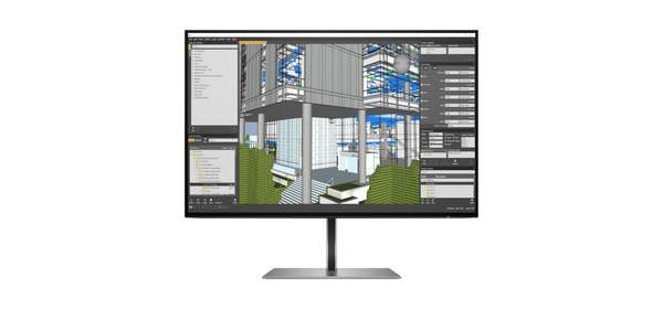 HP 4K UHD Thunderbolt IPS 패널 데이지체인 피벗 틸트 스위블 프리미엄 모니터 실버, 80cm, HP S7 Pro 732pk 1
