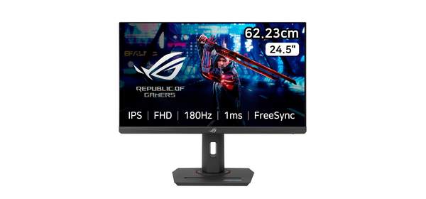 에이수스 FHD Fast IPS 180Hz 게이밍 모니터, 62.23cm, ROG Strix XG259CS 1