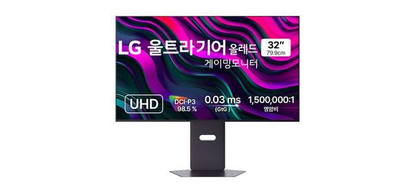 LG전자 4K UHD 울트라기어 올레드 게이밍 모니터 방문설치, 79.9cm, 32GX850A 2
