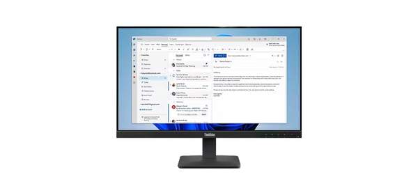 레노버 FHD ThinkVision S24 4e 모니터, 64B5KAR1KR, 60.96cm