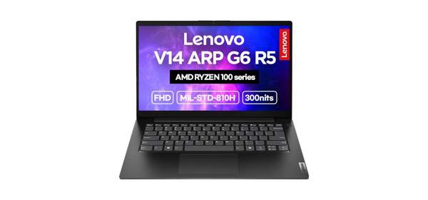 레노버 2026 V14 ARP G6 R5 라이젠5 라이젠 100 시리즈, Business Black, 83UT0003KD, 256GB, 16GB, Free DOS
