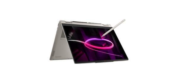 레노버 2026 요가 7a 14AGP11 라이젠 AI 라이젠 AI 400 시리즈 투인원 노트북, Seashell, 83TD000SKR, 512GB, 24GB, WIN11 Home 1