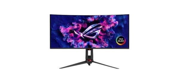 에이수스 WQHD ROG SWIFT OLED 커브드 게이밍 모니터 QD OLED 360Hz 0.03ms 1300cd 1800R sRGB 135% DCI-P3 99%, PG34WCDN, 86.36cm