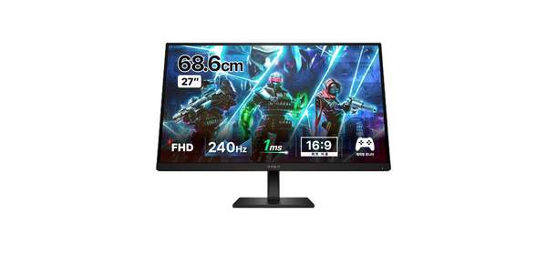 HP FHD 오멘 240Hz 게이밍 모니터, 68cm, 780G6AA