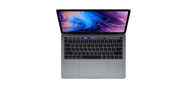 Apple 2018 맥북 프로 터치바 13.3, 스페이스 그레이, 코어i5 8세대, 인텔 Iris Plus 그래픽스 655, 512GB, 8GB, MAC OS, MR9R2KH/A