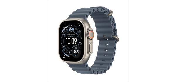 Apple 2025 애플워치 Ultra 3 오션밴드, 내추럴, 49mm, GPS+Cellular