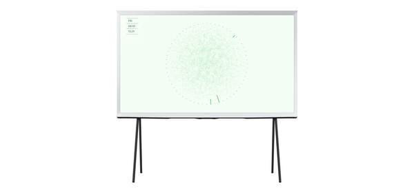 삼성전자 4K UHD QLED The Serif TV 화이트, 138cm(55인치), KQ55LSD01AFXKR, 스탠드형, 방문설치